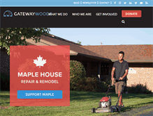 Tablet Screenshot of gatewaywoods.org